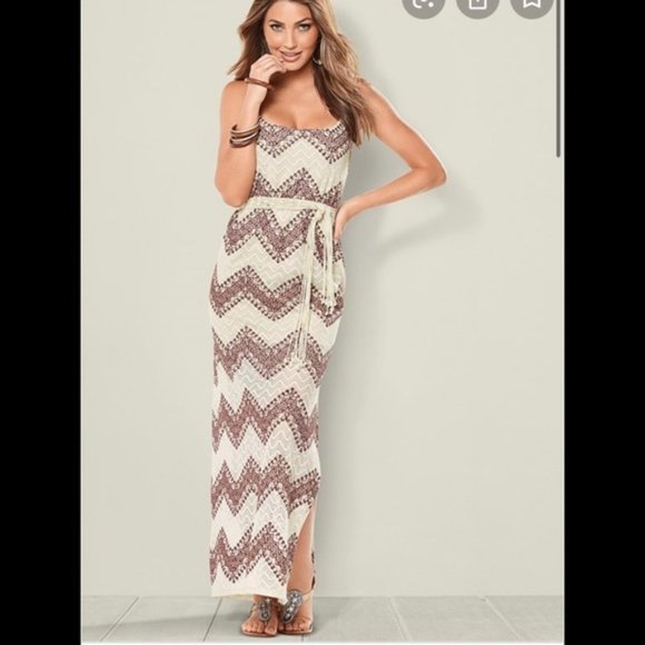 VENUS Dresses & Skirts - New! Venus | Crochet Maxi Dress